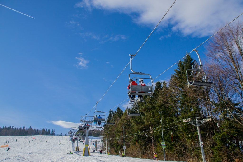 cable car ski resort