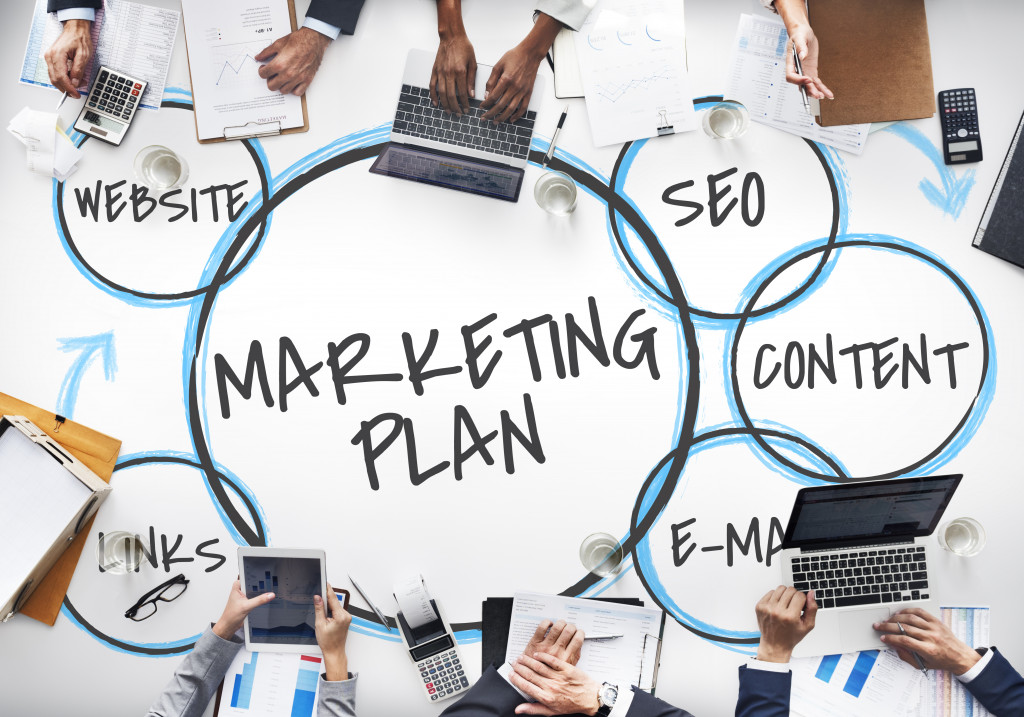 strategizing a marketing plan